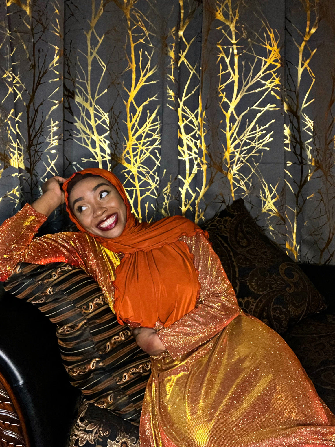 BaZma Sun Sparkle Modest Dress