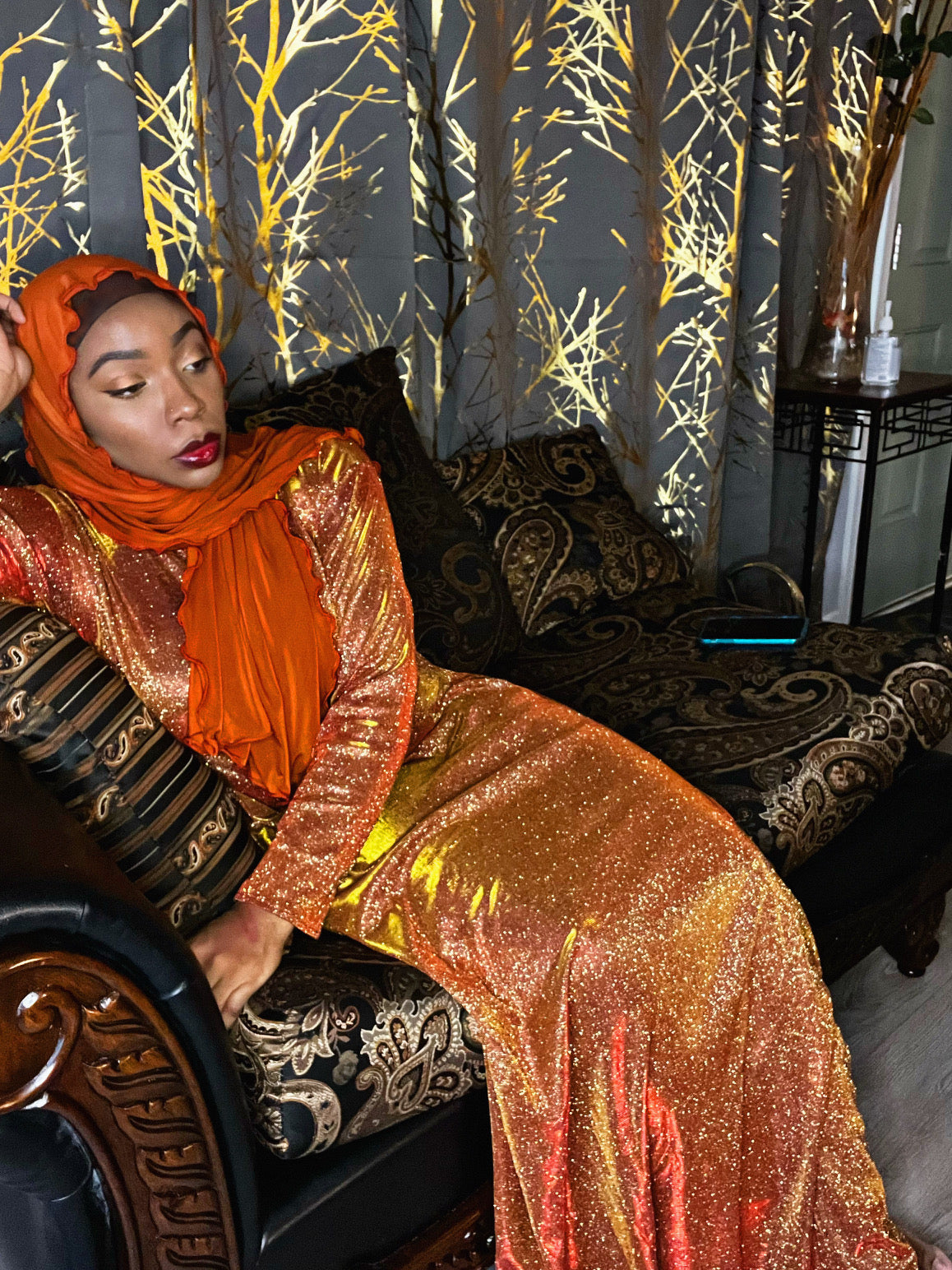 BaZma Sun Sparkle Modest Dress