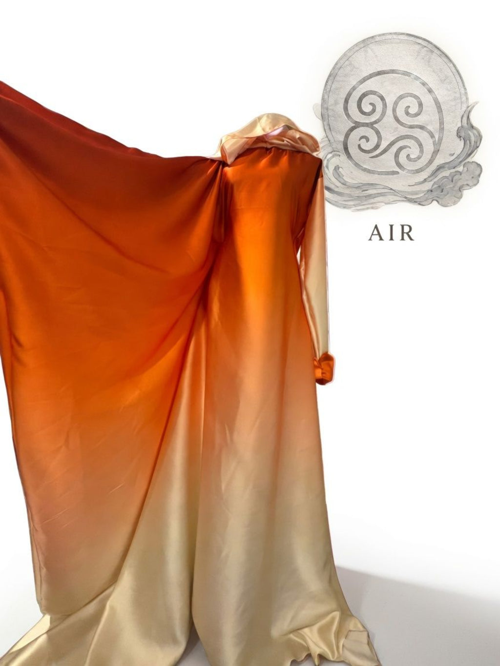 Air Element Abaya (Aang Season 3)