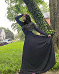 BaZma Black Dress with tie image 0