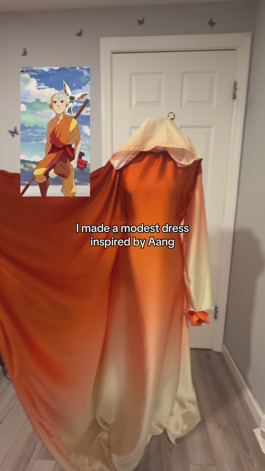 Air Element Abaya (Aang Season 3)